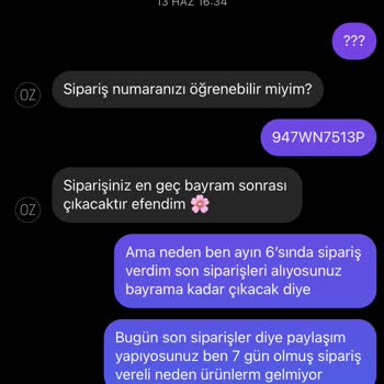 OZSARICAM Ozsaricam Markası Ürün Kargolanmıyor