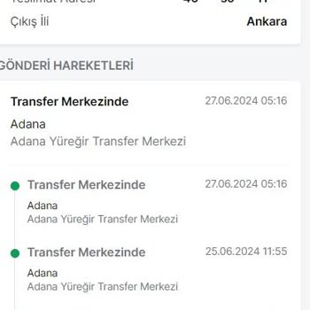 Trendyol Express Kargo Gecikmesi Müşteri Hizmeti Ve Taşımacılık