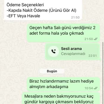 Forma Mağaza (Instagram: forma.magaza) Siparişim Gelmiyor Ve Muhatap Yok
