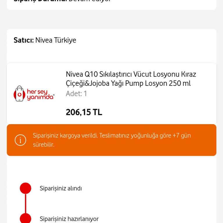 Vodafone Yanımda Alışveriş Mağduriyeti