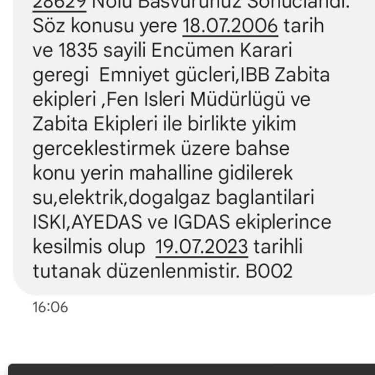 AYEDAŞ Lütfen Cevap Veriniz