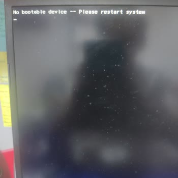 Monster Notebook Abra A5 No Bootable Device Hatası