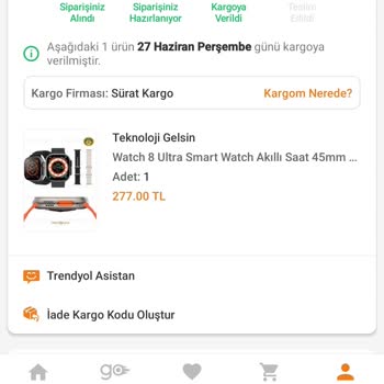 Trendyol Sipariş İptalimde Para İadesi Yapılmadı