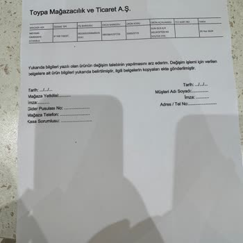 Toyzz Shop Ümraniye Meydan Yaşadığım Haksız Durum