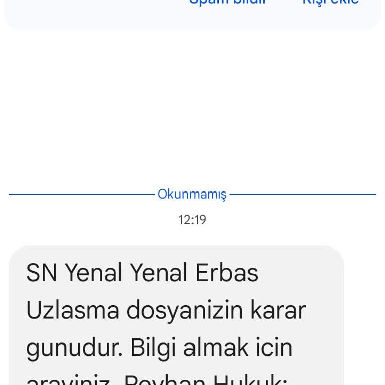 Güven Hukuk (Sms) Hukuk Bürosu Şikayeti
