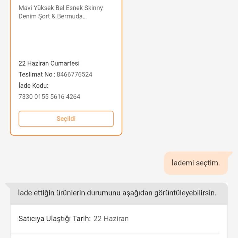 Trendyolmilla Trendyol Doğru İadeyi Reddetti Ve Elimde Ne Ürün Var Ne De Parası