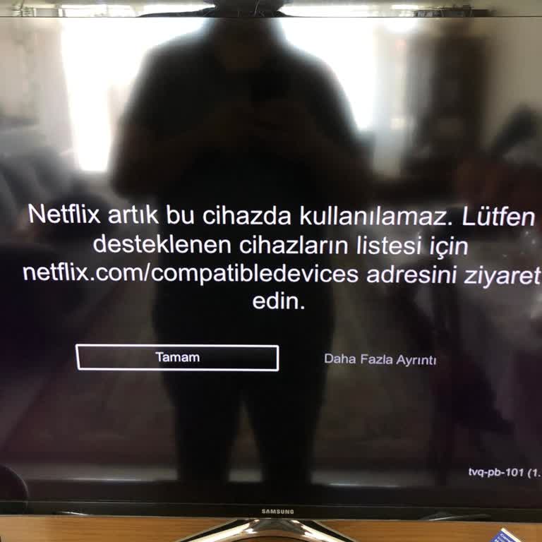 Netflix Artık Bu Cihazda Kullanılamaz Hatası