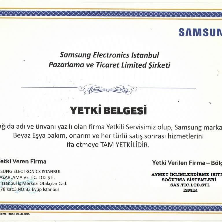 Samsung Aldığımıza Pişman Ettiler! Yetkili Servis Aymet İklimlendirme