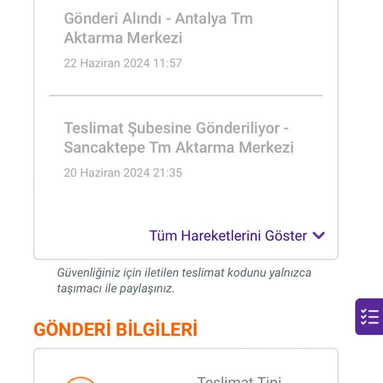hepsiJET 10 Gündür Gelmeyen Kargom