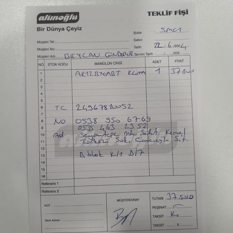 Samsung Altınoğlu Karataş Şubesi