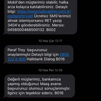 Halkbank Müşteri Onayı Olmadan İşlem Yapıyor.