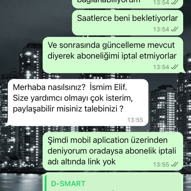 DSmart İptal İşlemi