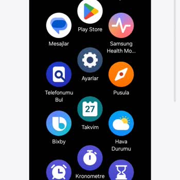 Samsung Telefon Samsung Watch 5 Kamera Uygulaması Yok