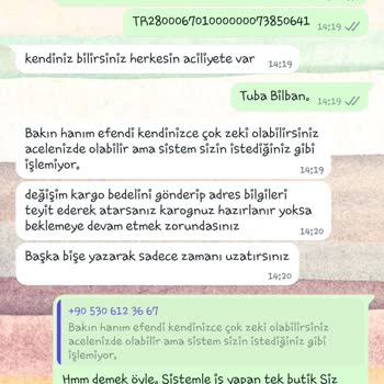 Modaseroglu Değişim İade Çözümsüzlüğü Ve Müşteriye Davranışları