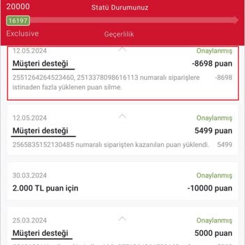 SuperStep'in Super Member Kısmında Yaşanan Sıkıntı