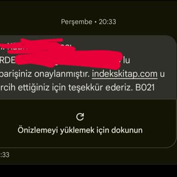 İndeks Kitap Kargomun Teslim Edilmemesi