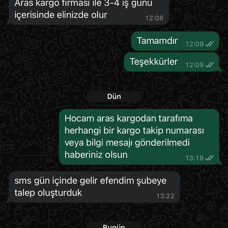 Japp Store Kargo Sorunu Çözülmesini İstiyorum