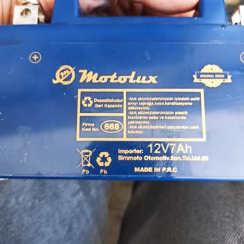 Motolux Akü Şarj Tutmuyor