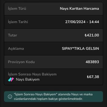 Tıkla Gelsin, Para Çekildi, Sipariş Yok