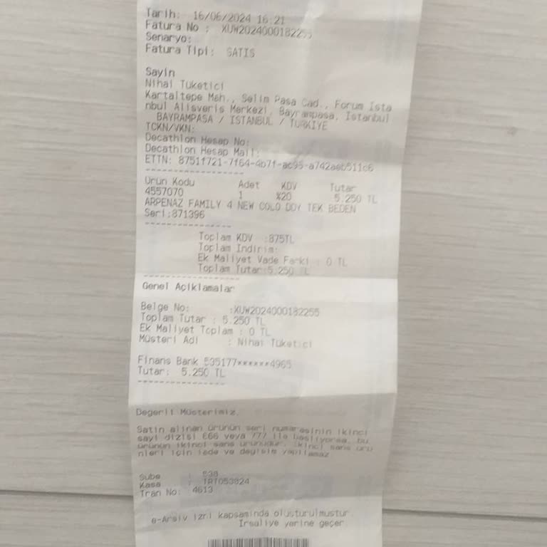 Decathlon Ürün İadesi Hakkında