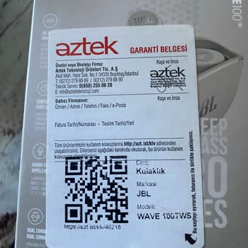 JBL Wave Kulaklık Bluetooth