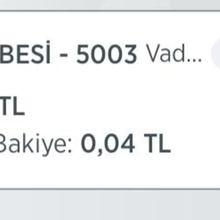 Ziraat Bankası ATM'den Yatırılan Para Hesapta Gözükmüyor