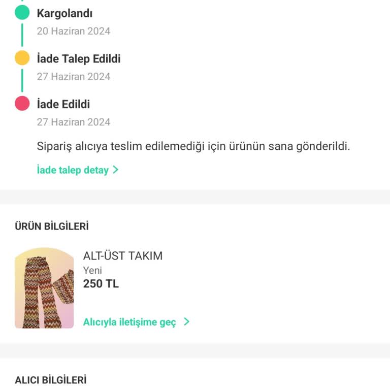 Trendyol Express Ürünümü Kaybetti, Haber Verme Zahmetine De Girmedi