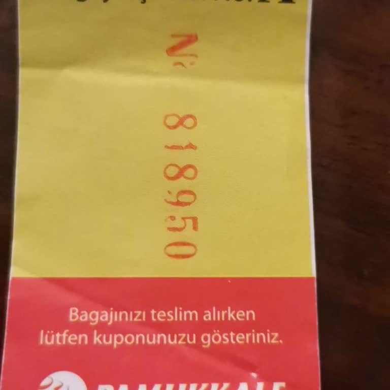 Kaybolan Valiz Mağduriyeti: Ankara'dan İzmir'e Pamukkale Turizm İle Se