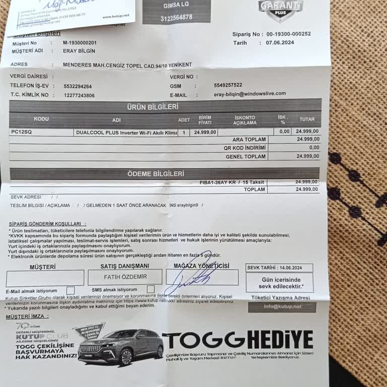 Kutup Pazarlama Kutup LG Gimsapark Mağazası