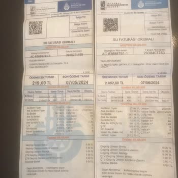 İBB - İstanbul Büyükşehir Belediyesi Yüksek Gelen Su Faturası İtirazı