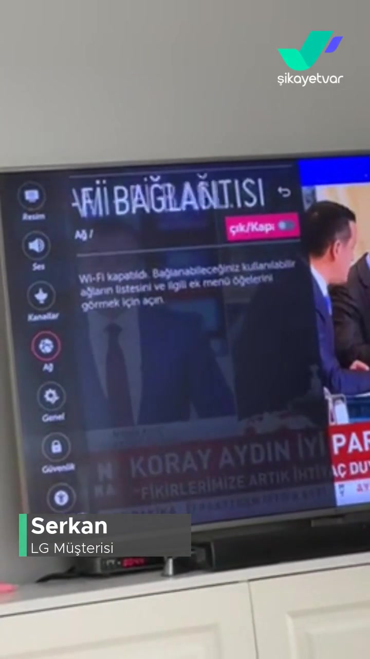 LG TV Wi-Fi Açılmıyor! videonun kapak resmi