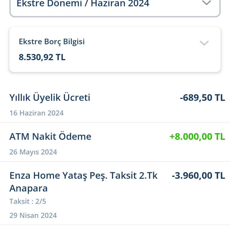 Denizbank Kart Aidatı Alınması