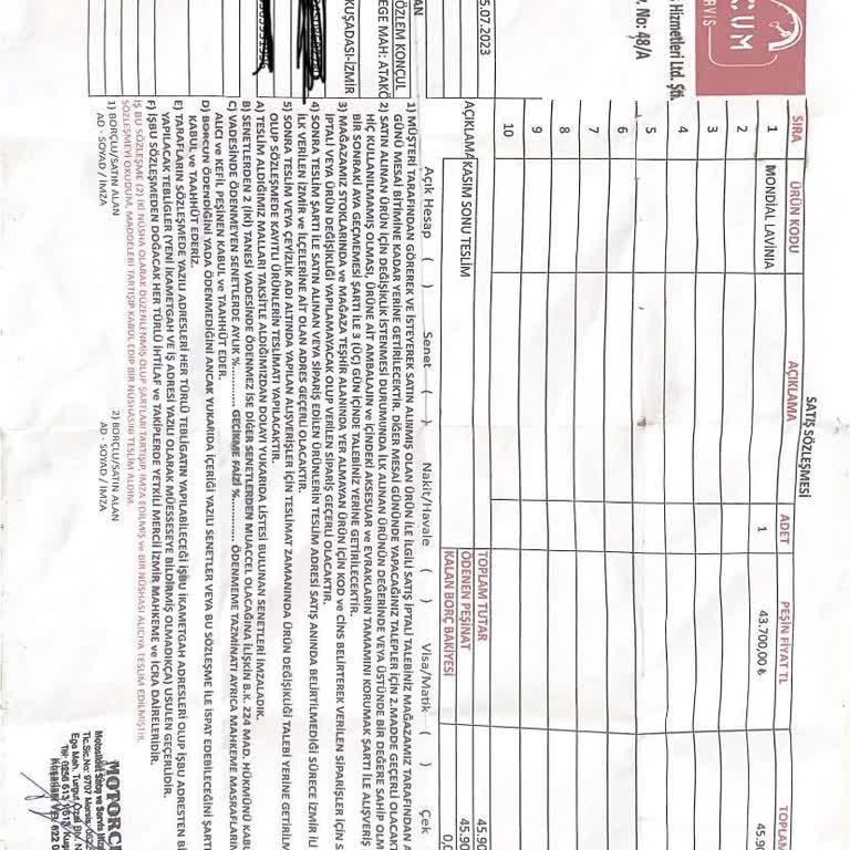 Mondial Motor Kuşadası Motorcum Firması Mağduriyet!