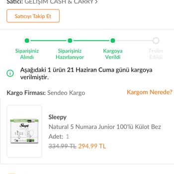 Trendyol Ürün Teslimat Edilememesi Ve Paranın Bloke Edilmesi
