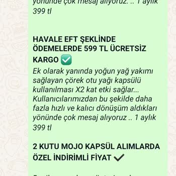 Mojo Ücret İadesi İstiyorum