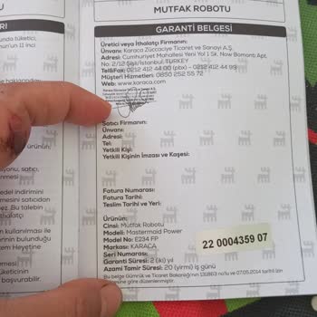 Karaca Züccaciye Karaca Markasının Çözümsüz Garanti Süreci