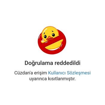 Telegram Cüzdan Erişim Engeli