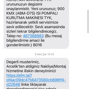 Karaman Arçelik Yetkili Servisi İlgisizliği