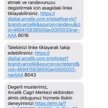 Karaman Arçelik Yetkili Servisi İlgisizliği