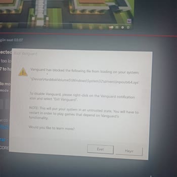 League of Legends Vanguard Hatası Ve Rioter'ların İlgisizliği