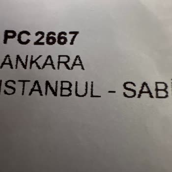 Pegasus 3 Saat Rötar Ve Kurumsal Olmayan Personel Davranışları