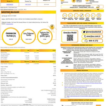 Enerjisa Başkent Elektrik Perakende Enerji Sa Personelinin Yanlış İşlemi