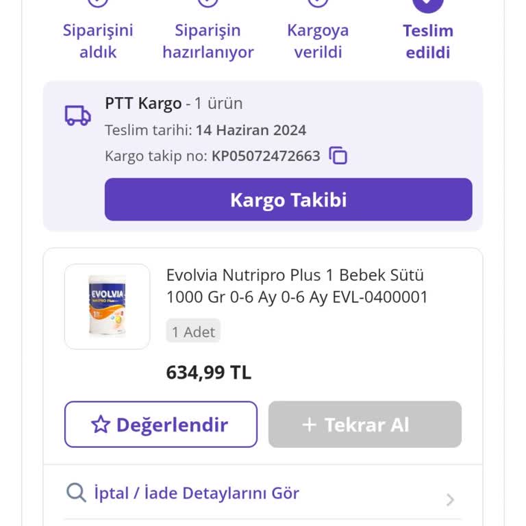 Evolvia Mama Bozuk Gibi