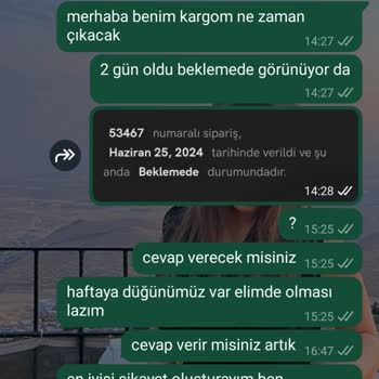 Maliav Butik (instagram: maliavdesign) Maliav Butik Sipariş Sorunu Ve İletişim Eksikliği