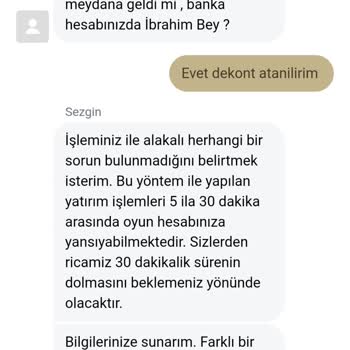 Davegas Para Yatırma Başarısız Oldu