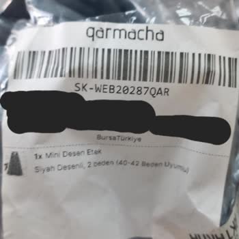 Qarmacha Ürün Geç Ve Yırtık Geldi!