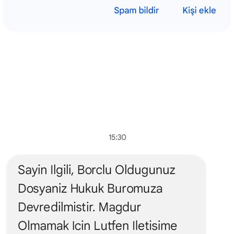 Reyhan Hukuk (SMS) Hukuk Bürosuna Devredilen Dosya Hakkında Bilgilendirme...