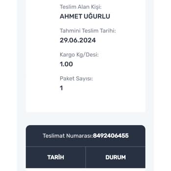 Trendyol Teslimat Yapıldı Görünmesi