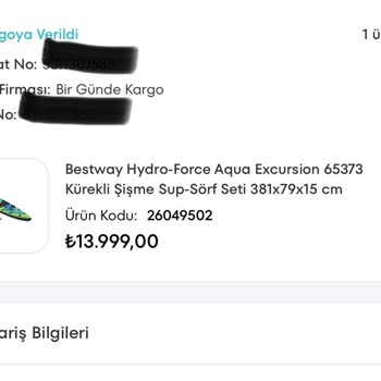 Bir Günde Kargo Firması Ürünümü 17 Gündür Teslim Etmiyor