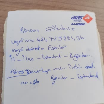 İnternet Alışverişi Ve Aras Kargo Firması